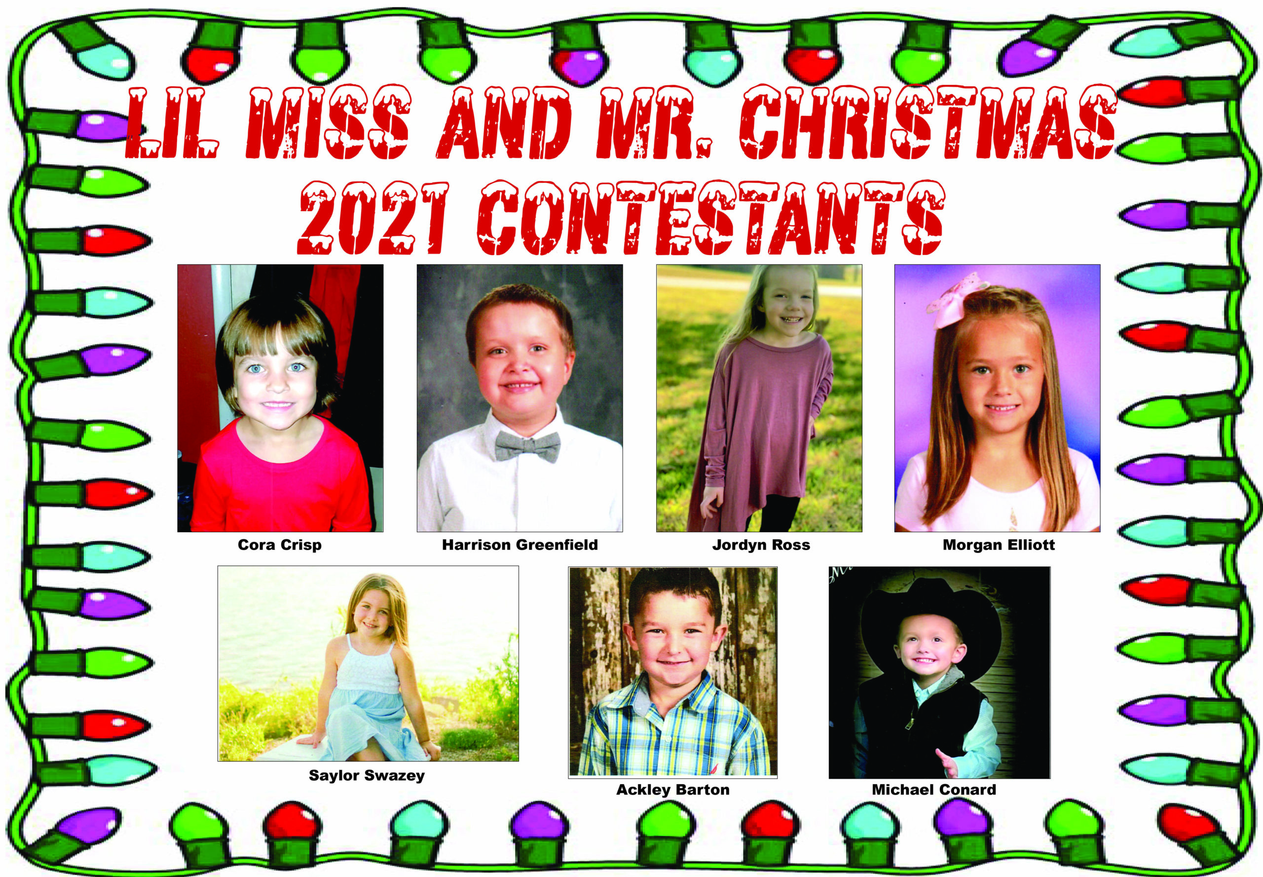 Little Miss and Mr. Christmas Contest