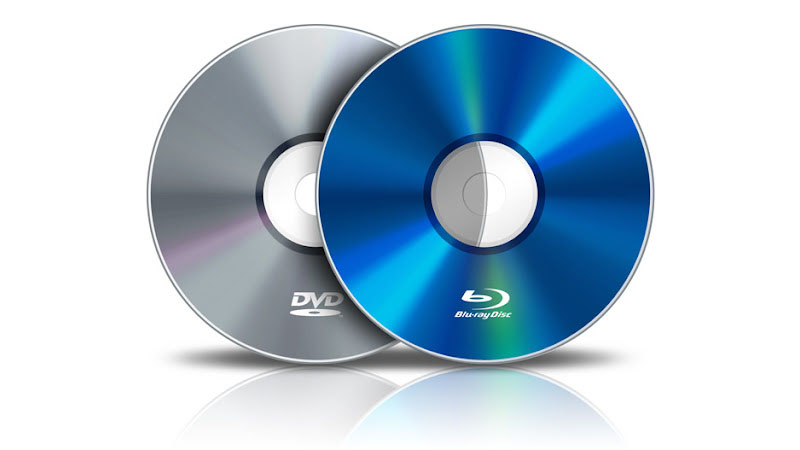 Picture of DVD Blu-Ray Discs
